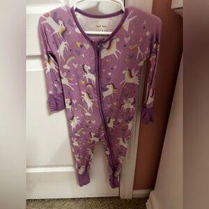 Little Sleepies Purple Unicorn Kids Pajamas